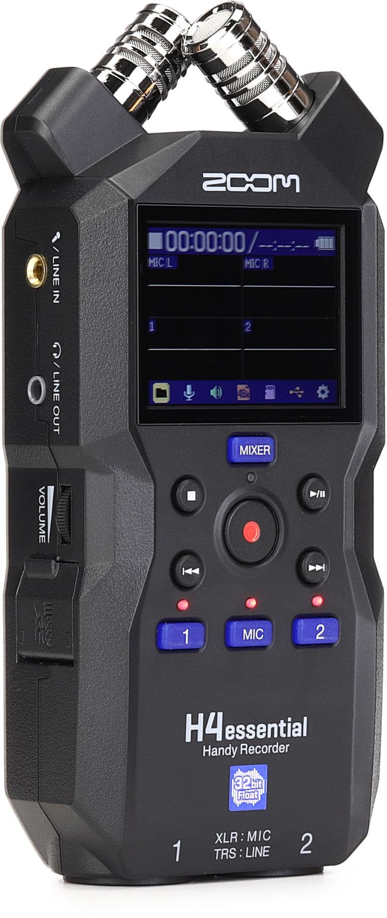 Zoom H4 Essential Handheld Recorder for Musicians, Podcasters & Filmmakers