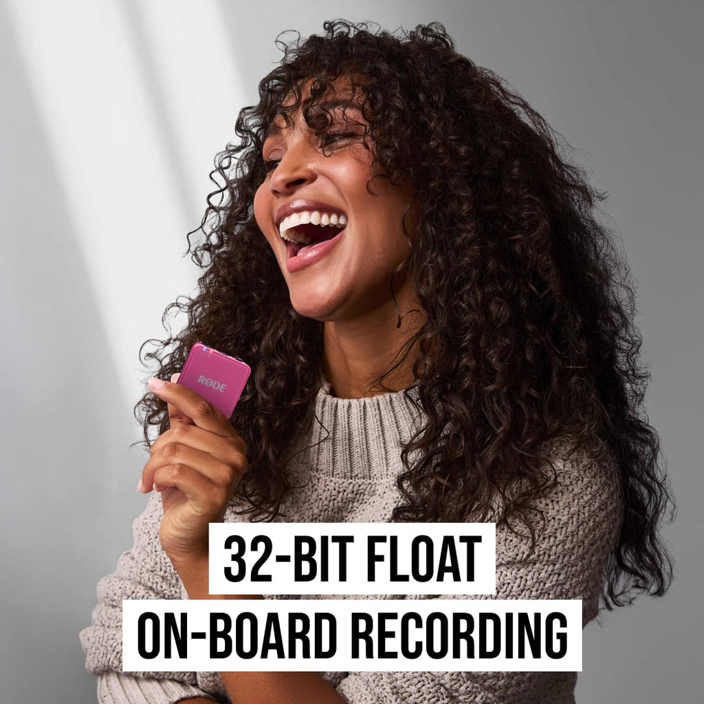 RØDE Wireless GO II Ultra-compact Dual-channel Wireless Microphone System with Built-in Microphones, On-board Recording and 200m Range for Filmmaking, Interviews and Content Creation