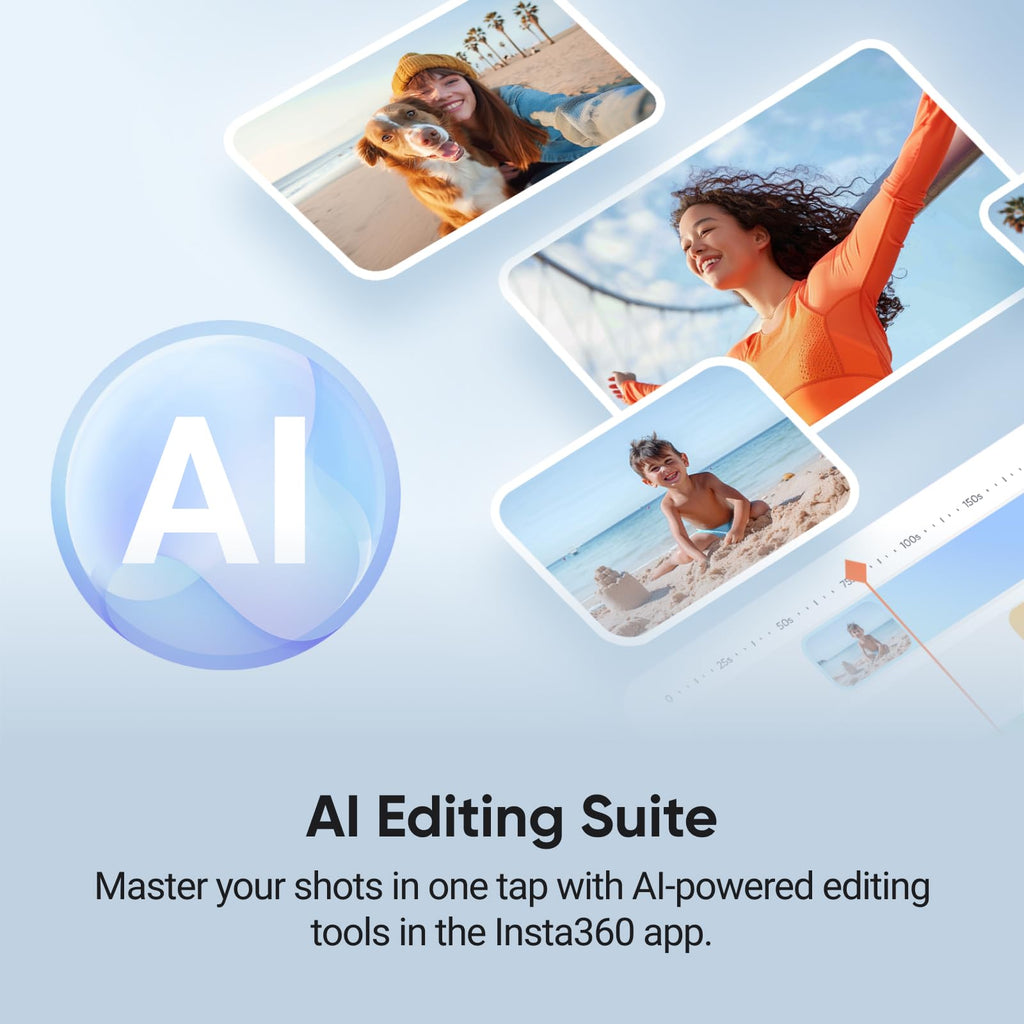 Insta360 Flow 2 Pro AI Tracker Bundle Grey