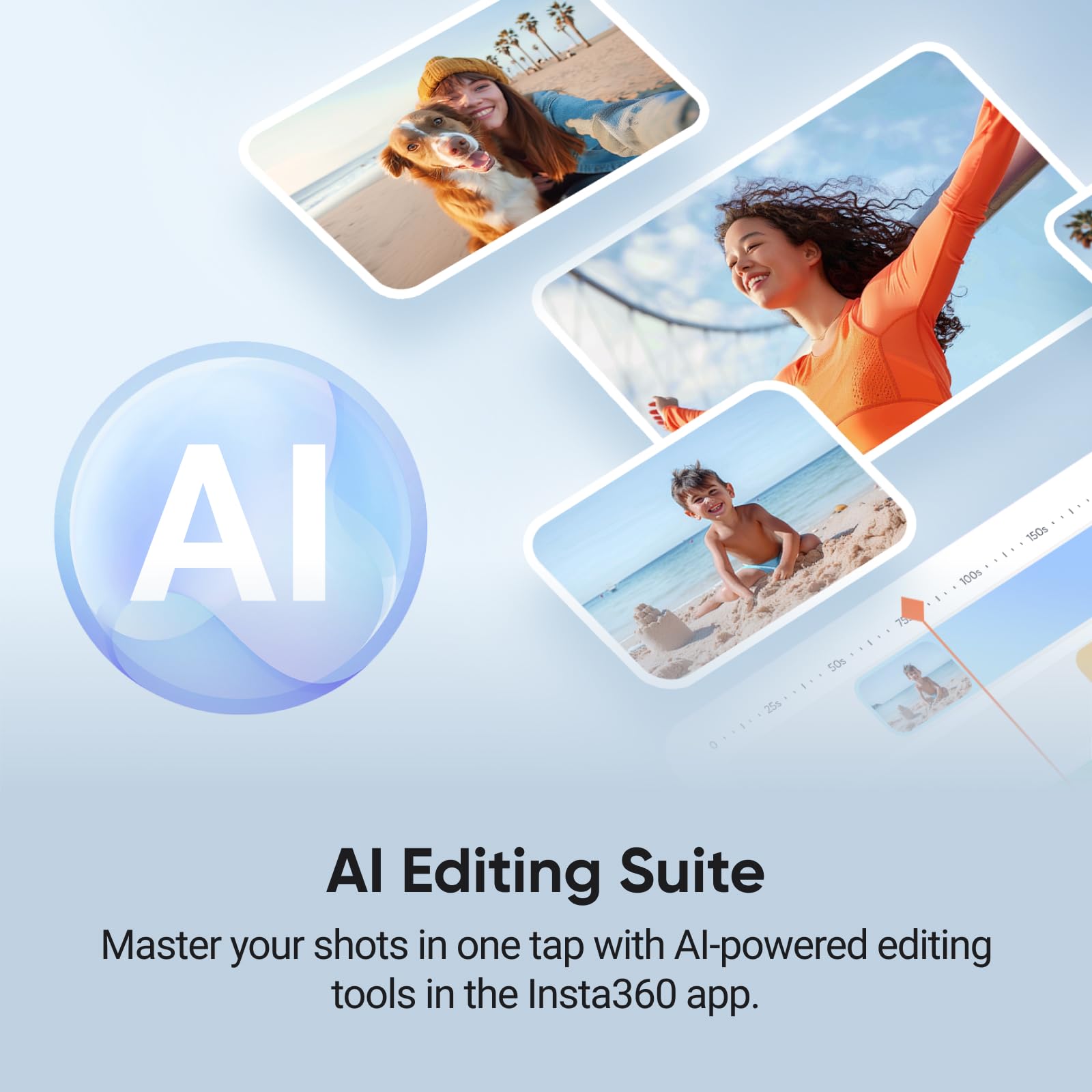 Insta360 Flow 2 Pro AI Tracker Bundle Grey