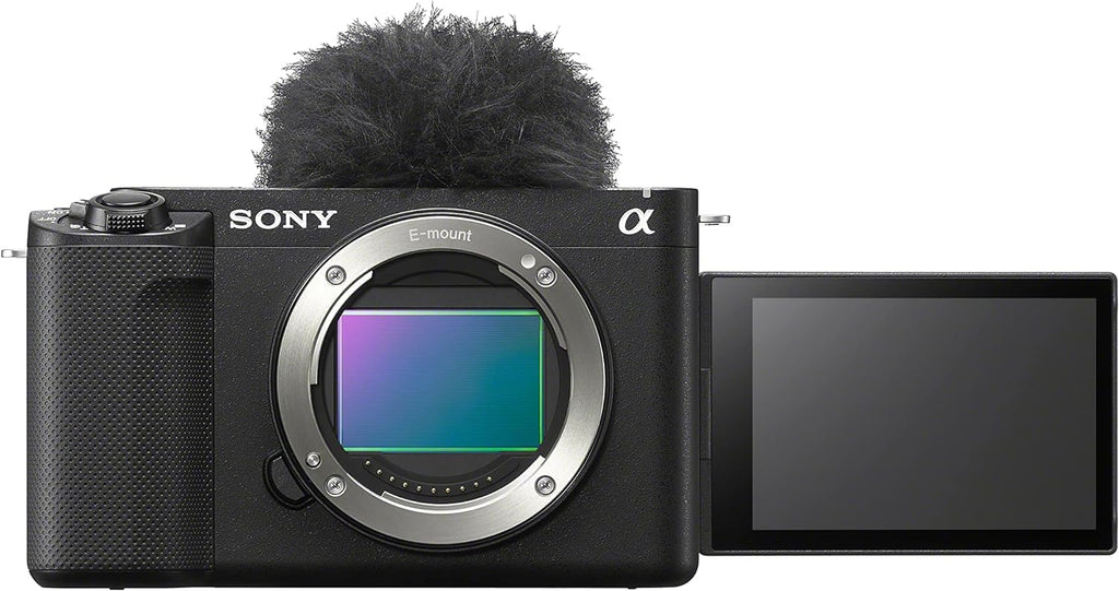 Sony Alpha ZV-E1 Full-Frame Interchangeable Lens Mirrorless Vlog Camera with 28-60mm Lens - Black Body