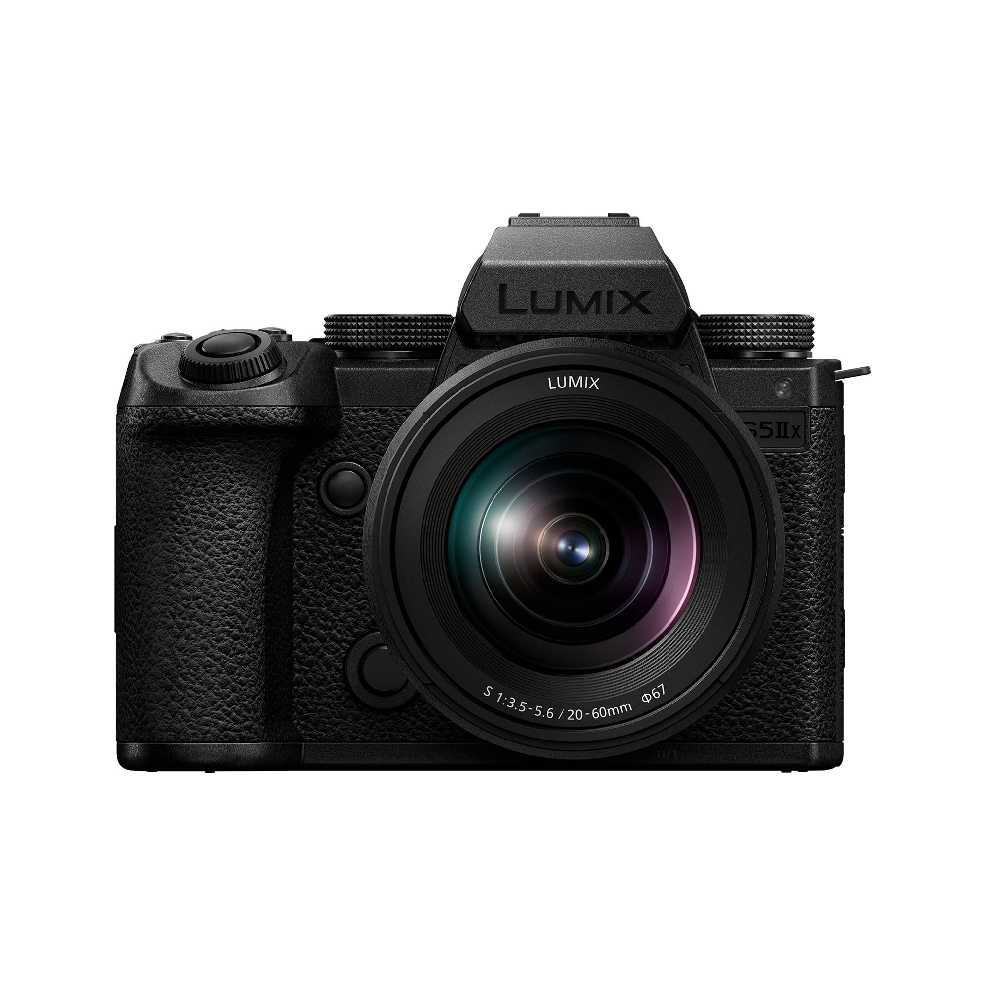 Panasonic LUMIX S5IIX Mirrorless Camera, 24.2MP Full Frame with Phase Hybrid AF, New Active I.S. Technology, 5.8K Pro-Res, RAW Over HDMI, IP Streaming - DC-S5M2XBODY