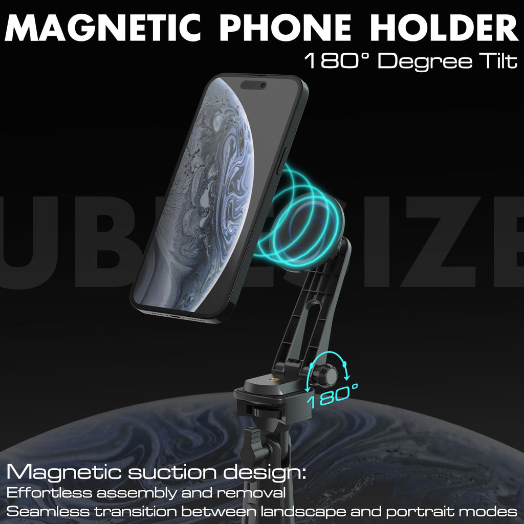 UBeesize 12'' LED Ring Light with 62'' Tripod Stand
