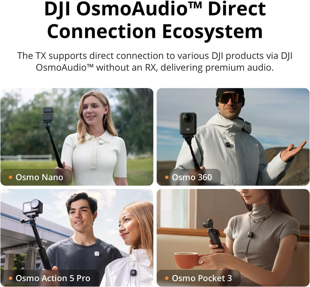 DJI Mic Mini (2 TX + 1 RX + Charging Case)