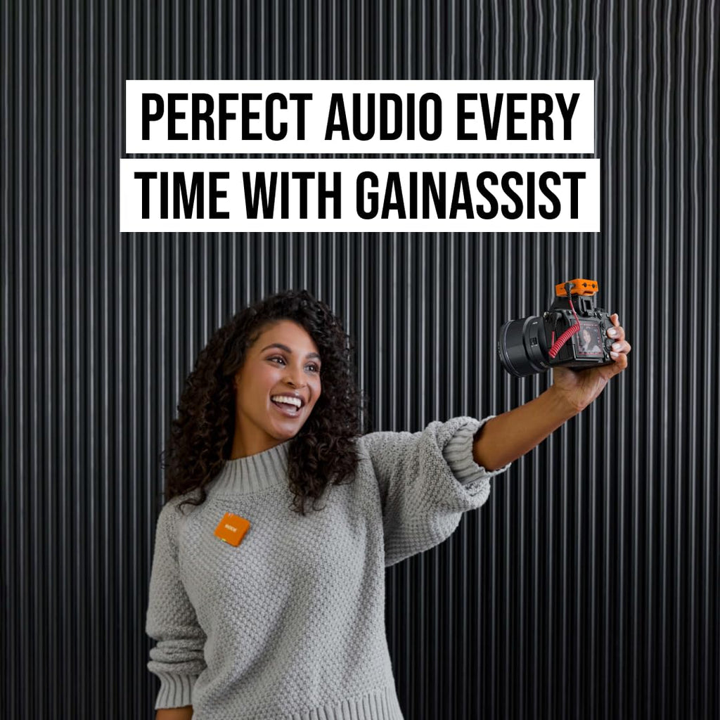 RØDE Wireless GO II Ultra-compact Dual-channel Wireless Microphone System with Built-in Microphones, On-board Recording and 200m Range for Filmmaking, Interviews and Content Creation