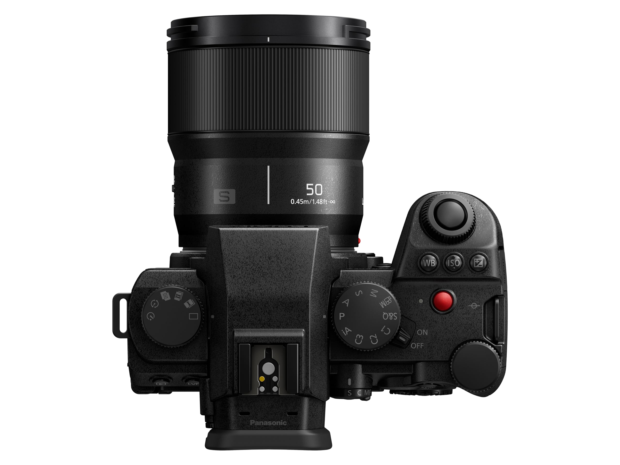 Panasonic LUMIX S5IIX Mirrorless Camera, 24.2MP Full Frame with Phase Hybrid AF, New Active I.S. Technology, 5.8K Pro-Res, RAW Over HDMI, IP Streaming - DC-S5M2XBODY