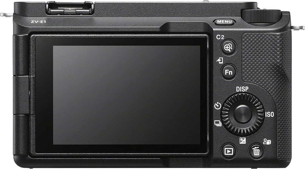 Sony Alpha ZV-E1 Full-Frame Interchangeable Lens Mirrorless Vlog Camera with 28-60mm Lens - Black Body