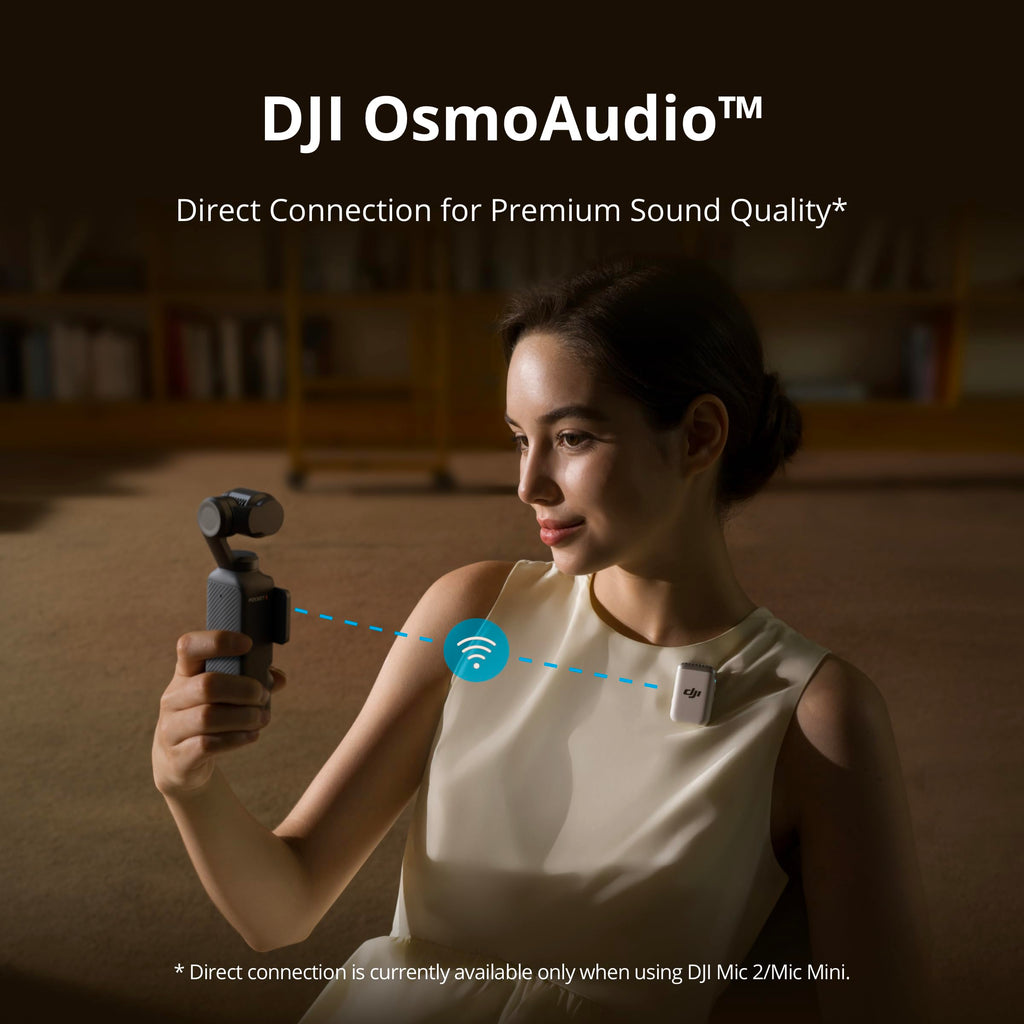DJI Osmo Pocket 3 Creator Combo, 1'' CMOS, 4K Resolution/120fps Vlog Camera, 3-Axis Stabilization, Face/Object Tracking, Mic Included for Clear Sound, Digital Camera for YouTube