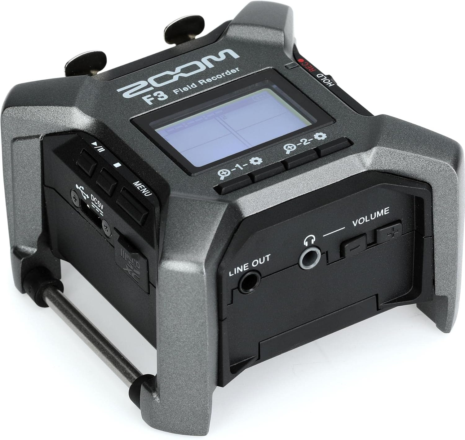 Zoom F3 Professional Field Recorder for Filmmakers & Musicians