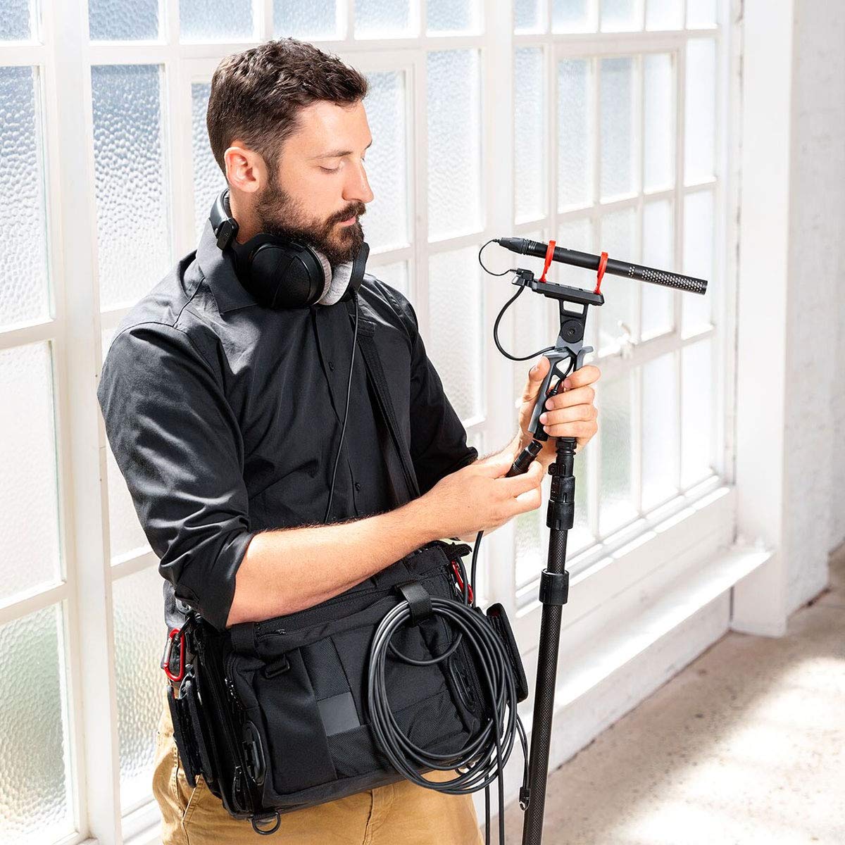 Rode NTG5 Shotgun Condenser Microphone Kit,Black