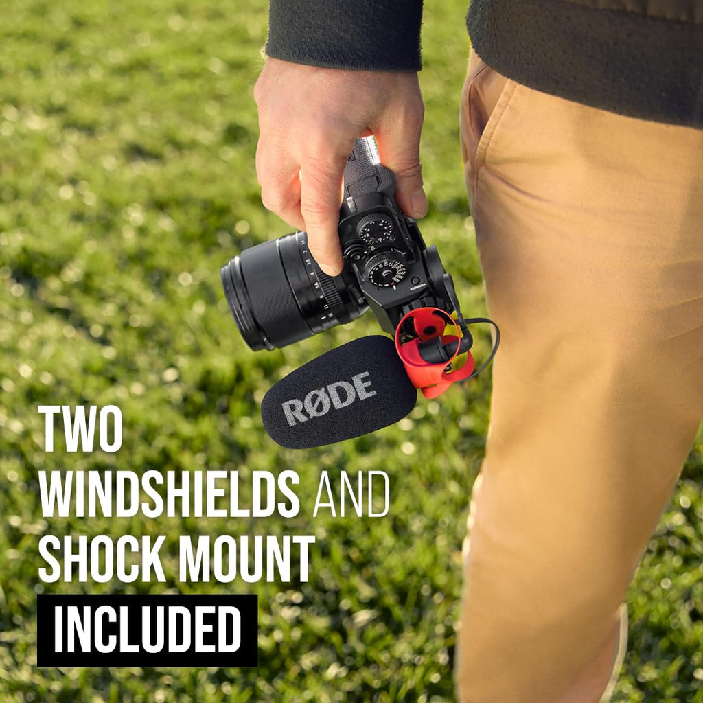 RØDE VideoMicro II Ultra-Compact On-Camera Shotgun Microphone for Recording Audio with a Camera or Mobile Device