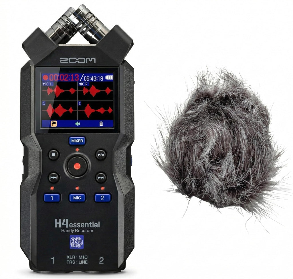 Zoom H4 Essential Handheld Recorder for Musicians, Podcasters & Filmmakers