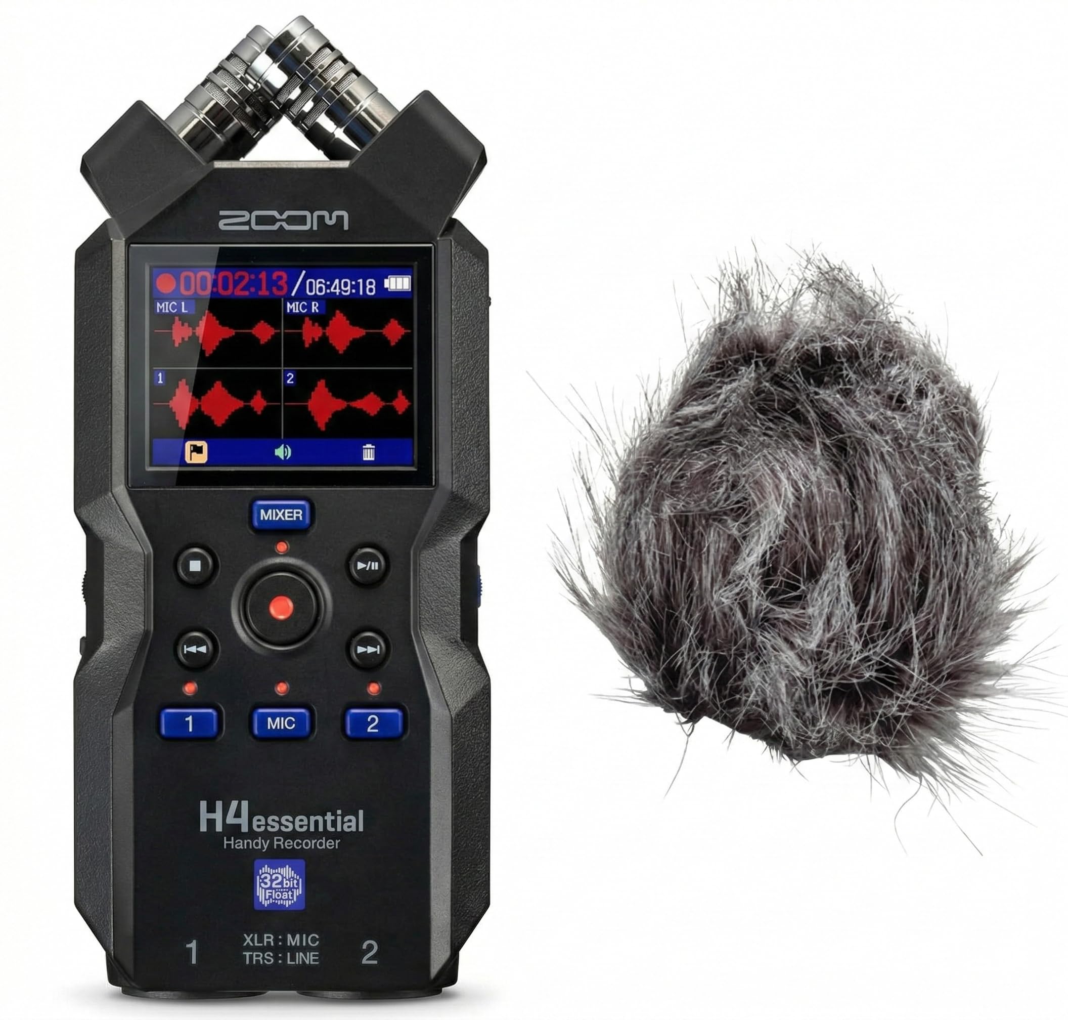Zoom H4 Essential Handheld Recorder for Musicians, Podcasters & Filmmakers