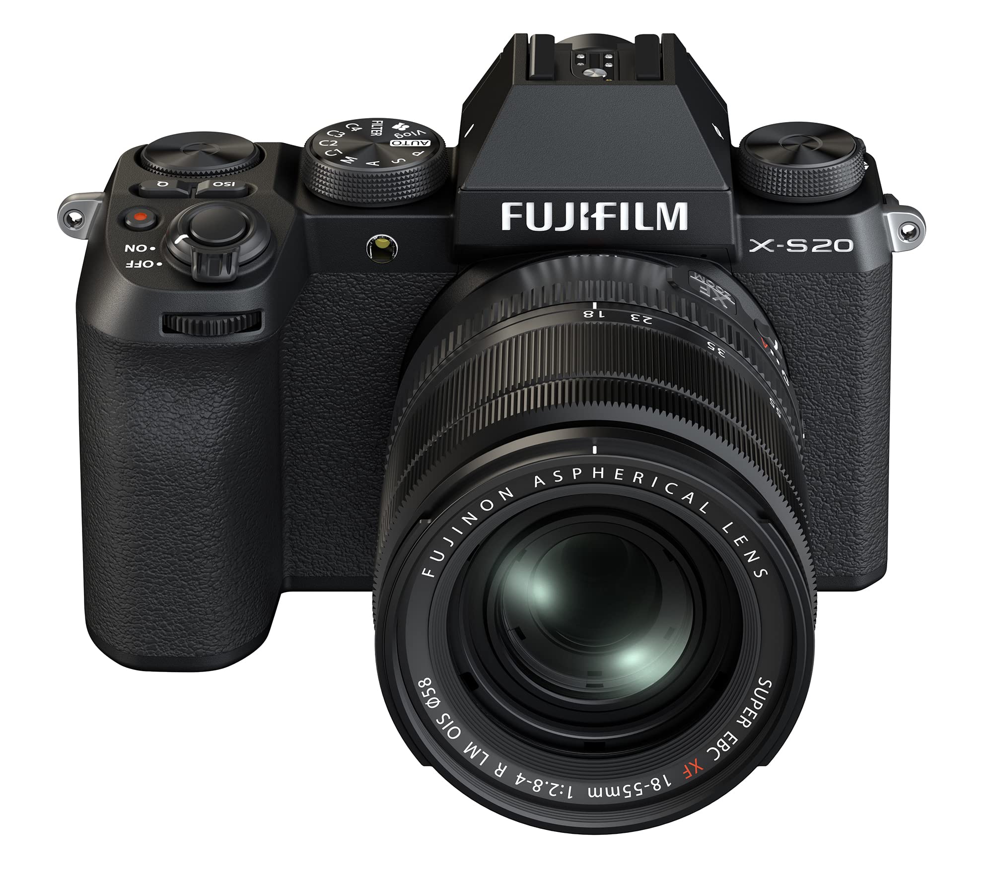 Fujifilm X-S20 Mirrorless Digital Camera XF16-50mmF2.8-4.8 R LM WR - Black
