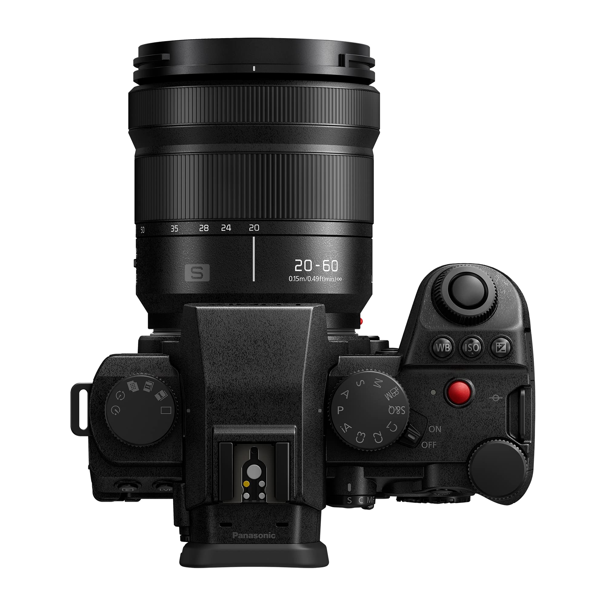 Panasonic LUMIX S5IIX Mirrorless Camera, 24.2MP Full Frame with Phase Hybrid AF, New Active I.S. Technology, 5.8K Pro-Res, RAW Over HDMI, IP Streaming - DC-S5M2XBODY