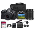 Canon EOS R50 Mirrorless Camera Kit – APS-C RF Camera with 18-45mm Lens, 4K Video, Dual Pixel AF II & Vari-Angle Touchscreen (5811C012) + Shoulder Bag + 64GB Memory Card